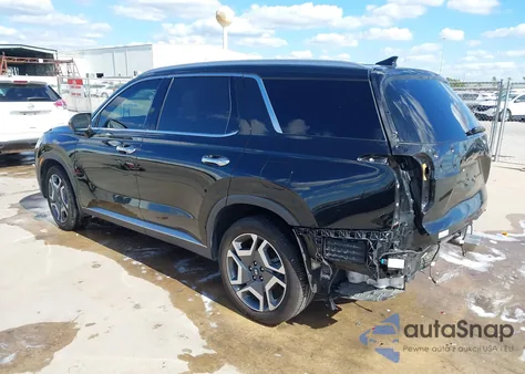 2023 Hyundai Palisade Sel from USA, damaged, VIN KM8R44GE5PU603853